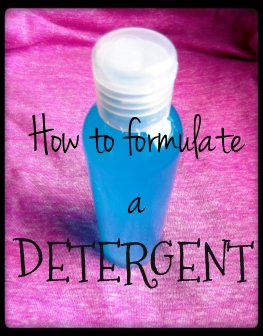 How to formulate a detergent