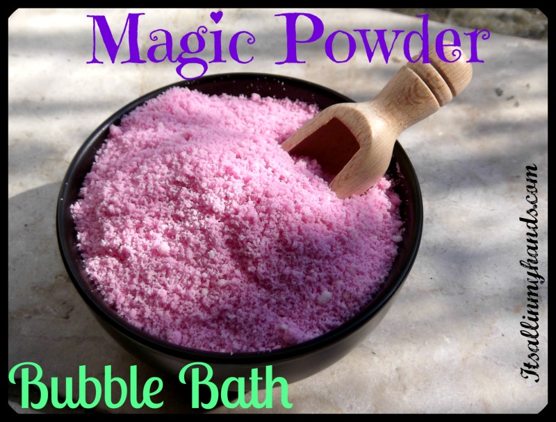Magic Powder Bubble Bath – It's all in my hands